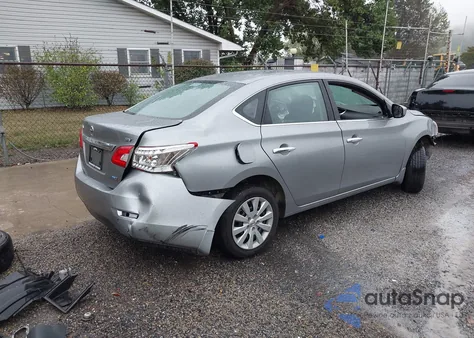 2014 Nissan Sentra Sv from USA, damaged, VIN 3N1AB7AP3EY264543